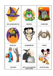 English Worksheet: HALLOWEEN (2/3)