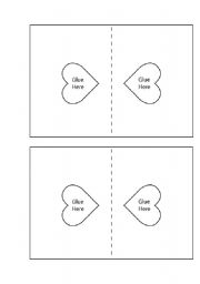 English Worksheet: Great Valentines Day Card (part 2)