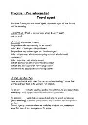 English Worksheet: travelling
