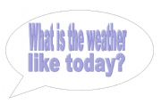 English Worksheet: weather