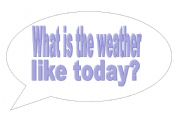 English worksheet: weather