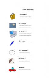 English Worksheet: vocabulary