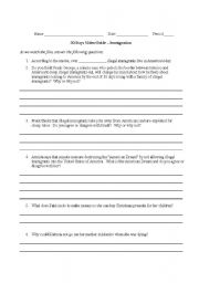 English Worksheet: 30 Days Video Guide  Immigration