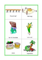 English Worksheet: Funny food (1)