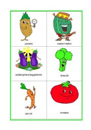 English Worksheet: Funny food (2)