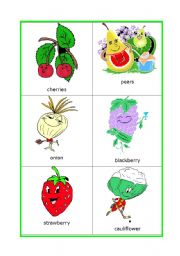 English Worksheet: Funny food (3)