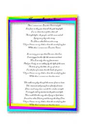 English Worksheet: Moon over Bourbon Street