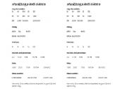 English Worksheet: numbers and dates