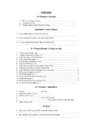 English Worksheet: Conditional Clauses