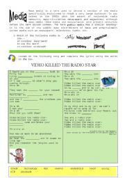 MEDIA + VIDEO KILLED THE RADIO STAR