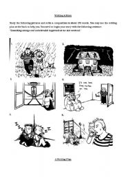 English Worksheet: Story writing