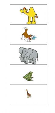 English worksheet: Memory: Animals