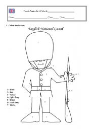 English Worksheet: Engish Royal Guard