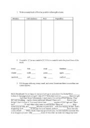 English worksheet: Inside Out, Lesson 6