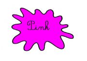 English Worksheet: Pink and Violet 