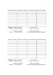 English Worksheet: first class mixer