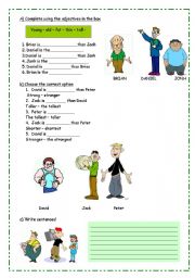 comparative and superlative