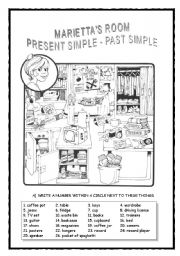 PRESENT SIMPLE - PAST SIMPLE