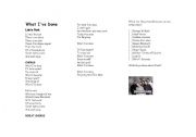 English worksheet: What Ive Done - Linkin Park