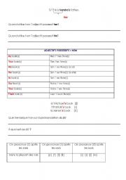 English worksheet: the genitive part 2