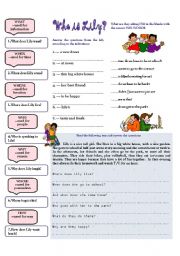 English Worksheet: Who is Lily?