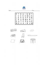 English Worksheet: Vocabulary