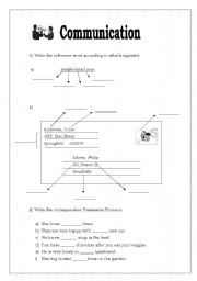English Worksheet: Homework Unit 2