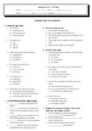 English Worksheet: MAISIE AND THE DOLHIN WORKSHEET