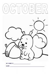 October sheet - ESL worksheet by readingaol