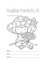 English Worksheet: English portfolio ID