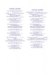 English Worksheet: Dire straits - so far away