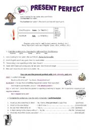 English Worksheet: Present Perfect