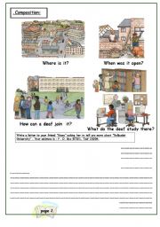 English worksheet: writing 