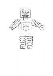 English Worksheet: the robot