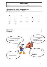 Revision worksheet