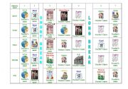 English Worksheet: Timetable in landscape