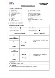 English Worksheet: Simple Past- regular verbs