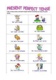 present perfect tense