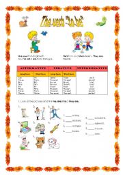 English Worksheet: To be