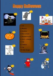 English worksheet: Matching images 