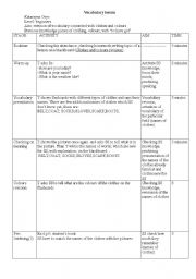 English Worksheet: clothes and colours- revision