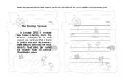 English worksheet: Writing Activity (Capitalization rules)