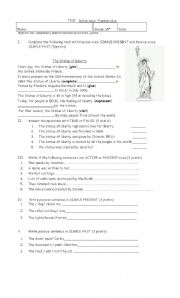 English Worksheet: passive voice