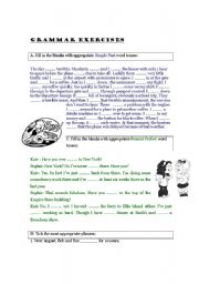 English Worksheet: Grammar Test