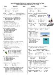 English Worksheet: grammar