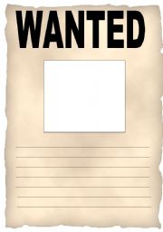 Wanted poster