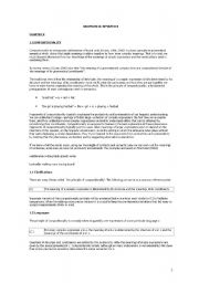 English Worksheet: Guide of Gramatical Semantics
