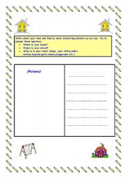 English worksheet: YOUR HOUSE