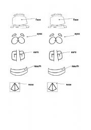 English worksheet: FACE