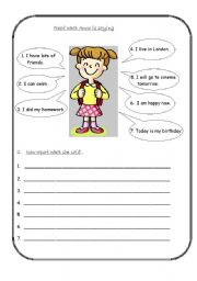 English Worksheet: Reported Speech